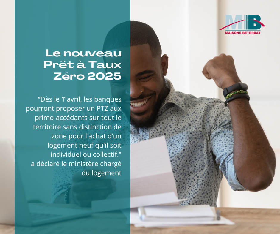 Nouveau prêt à taux zéro 2025